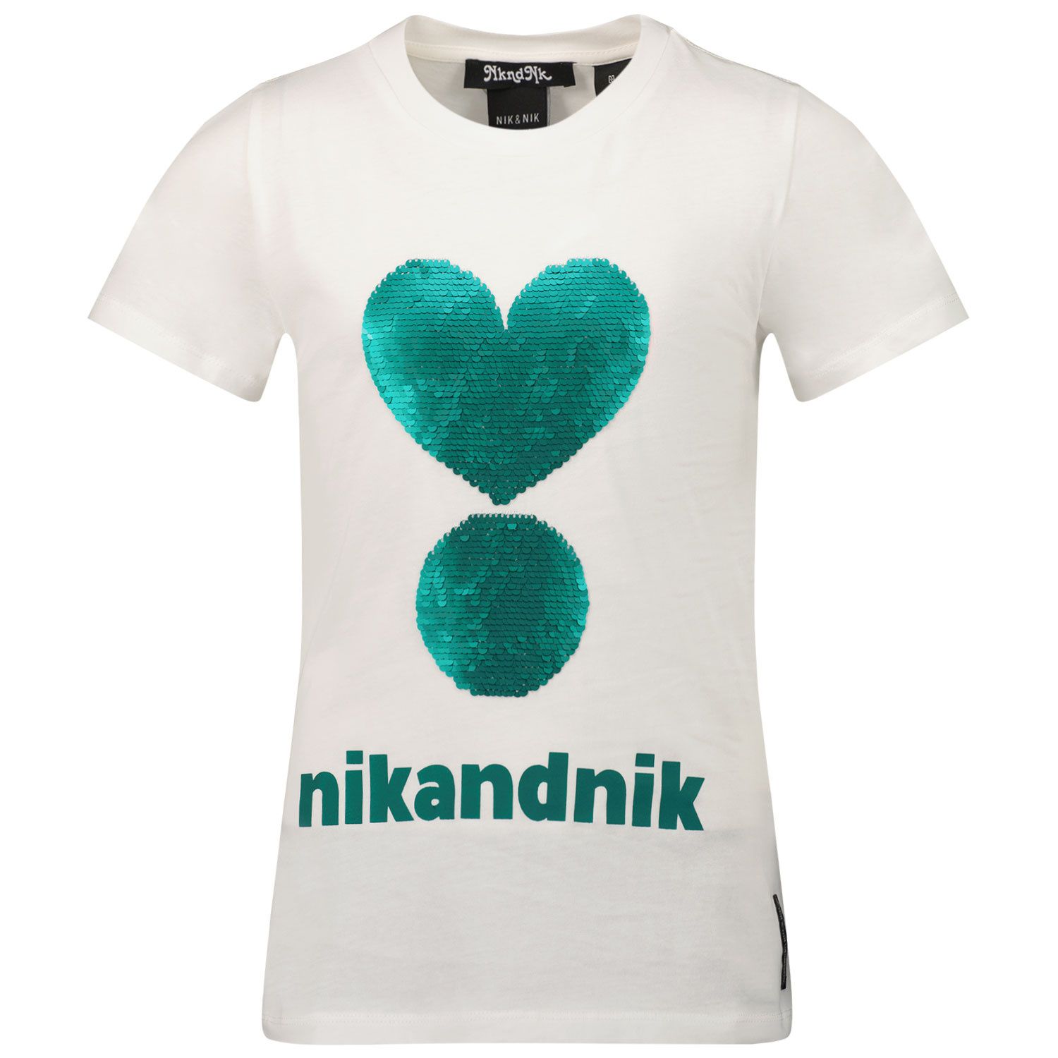 Afbeelding van NIK&NIK G8957 kinder t-shirt off white