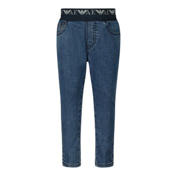 Armani 6HHJ07 babybroekje jeans Afbeelding van Armani 6HHJ07 babybroekje jeans