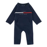 Picture of Tommy Hilfiger KN0KN01395 baby playsuit navy