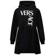 Afbeelding van Versace 1000012 1A-1399 kinderjurk zwart/wit
