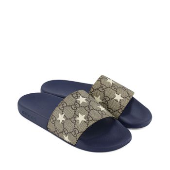 Gucci 508809 HYY00 Kinder-Flip-Flops Beige Bild von Gucci 508809 HYY00 Kinder-Flip-Flops Beige