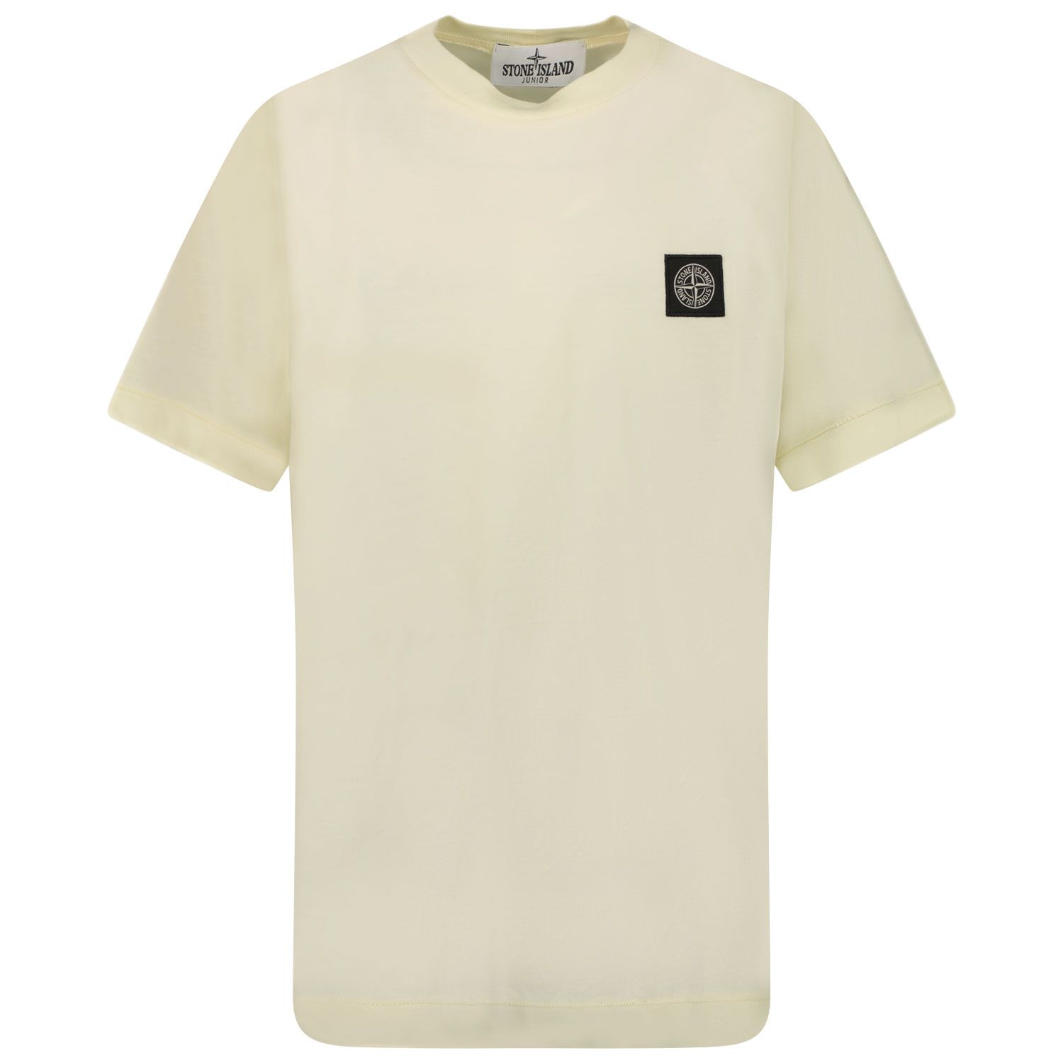 Picture of Stone Island 761620147 kids t-shirt soft yellow