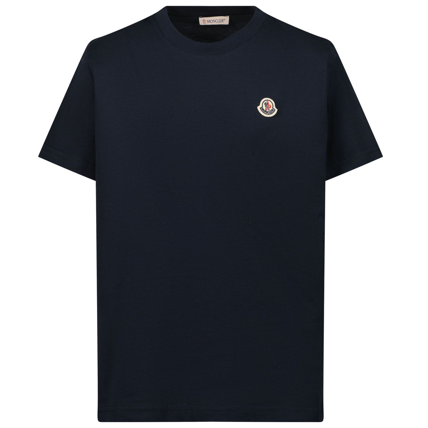 Afbeelding van Moncler 8C00035 kinder t-shirt navy