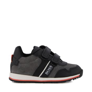 Boss J09139 kindersneakers grijs Afbeelding van Boss J09139 kindersneakers grijs