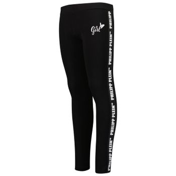Philipp Plein GJT0368 kinder legging zwart Afbeelding van Philipp Plein GJT0368 kinder legging zwart