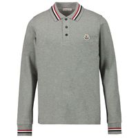 Picture of Moncler 8B70220 kids polo shirt grey