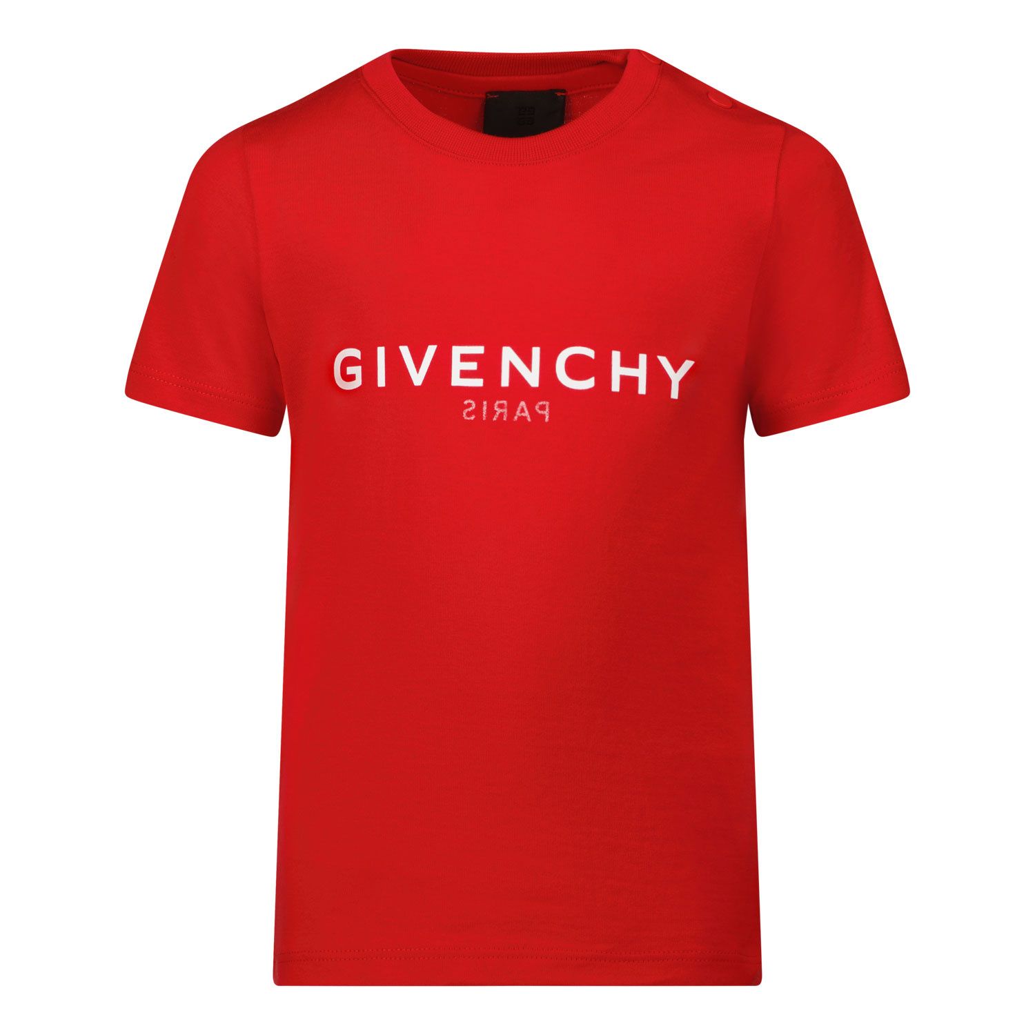 Afbeelding van Givenchy H05204 baby t-shirt rood