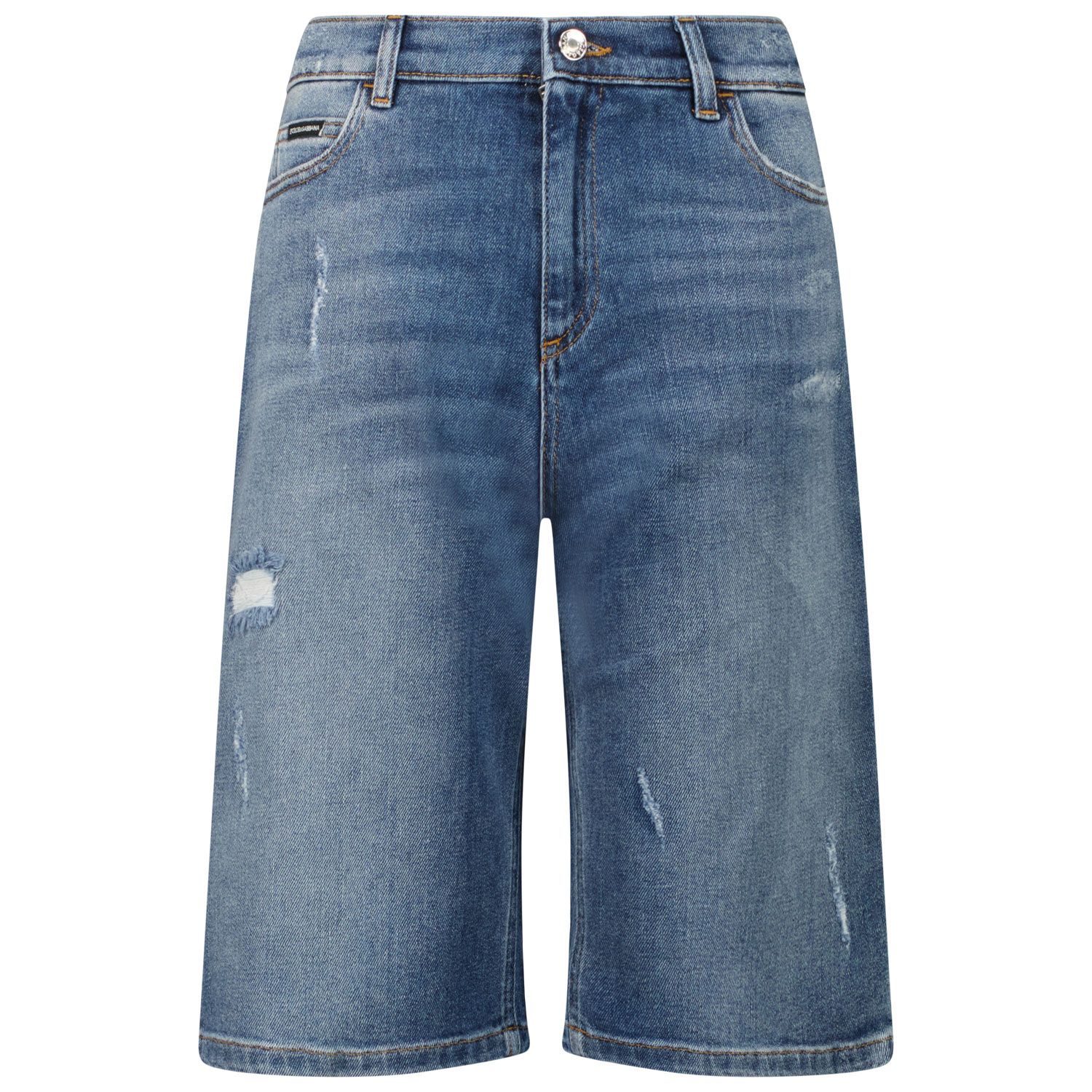 Afbeelding van Dolce & Gabbana L42Q93 kinder shorts jeans