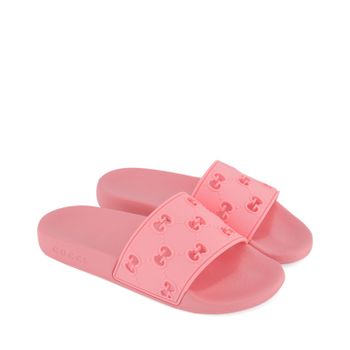 Gucci 603877 kinderslippers roze Afbeelding van Gucci 603877 kinderslippers roze