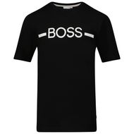 Afbeelding van Boss J25N29 kinder t-shirt zwart