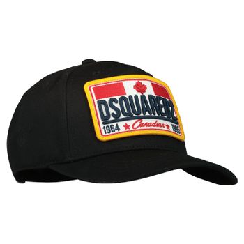 Dsquared2 DQ03PP kinderpet zwart Afbeelding van Dsquared2 DQ03PP kinderpet zwart