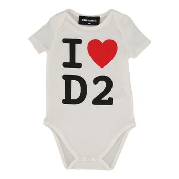 Dsquared2 DQ041Y Babystrampler Weiß Bild von Dsquared2 DQ041Y Babystrampler Weiß