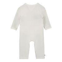 Picture of Tommy Hilfiger KN0KN01395 baby playsuit white