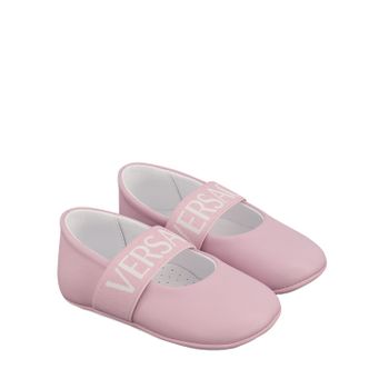 Versace YFF00028 babyschoenen licht roze Afbeelding van Versace YFF00028 babyschoenen licht roze