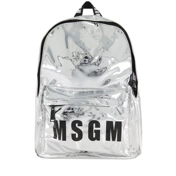 MSGM 25231 kindertas zilver Afbeelding van MSGM 25231 kindertas zilver