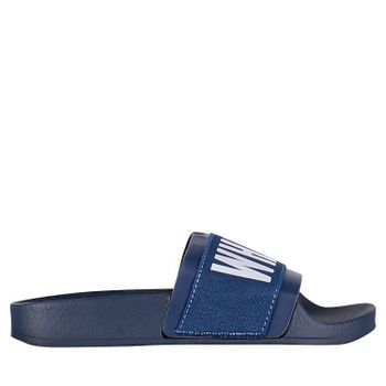 The White Brand K066 kinderslippers navy Afbeelding van The White Brand K066 kinderslippers navy