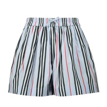 Burberry 8025048 baby shorts licht blauw Afbeelding van Burberry 8025048 baby shorts licht blauw