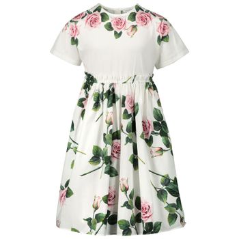 Dolce & Gabbana L5JDZ1 / G7VXW kids dress white Picture of Dolce & Gabbana L5JDZ1 / G7VXW kids dress white