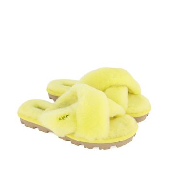 Ugg 1107955 dames slippers geel Afbeelding van Ugg 1107955 dames slippers geel