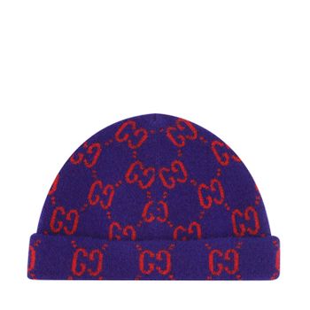 Gucci 627559 babymutsje navy Afbeelding van Gucci 627559 babymutsje navy