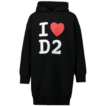 Dsquared2 DQ044D kinderjurk zwart Afbeelding van Dsquared2 DQ044D kinderjurk zwart