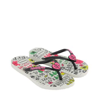 Havaianas 4144644 kinderslippers wit Afbeelding van Havaianas 4144644 kinderslippers wit