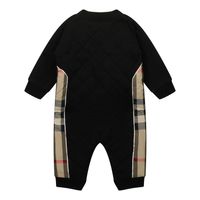 Picture of Burberry 8048346 baby playsuit black