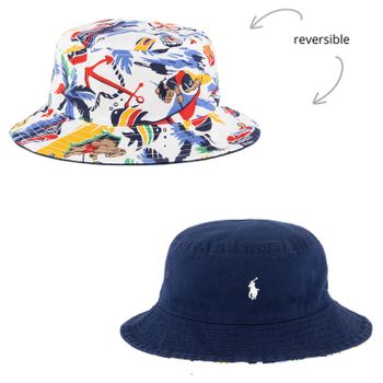 Ralph Lauren 835648 kinderhoed navy Afbeelding van Ralph Lauren 835648 kinderhoed navy