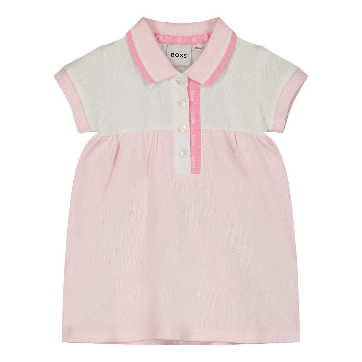 Picture of Boss J92067 baby dress light pink