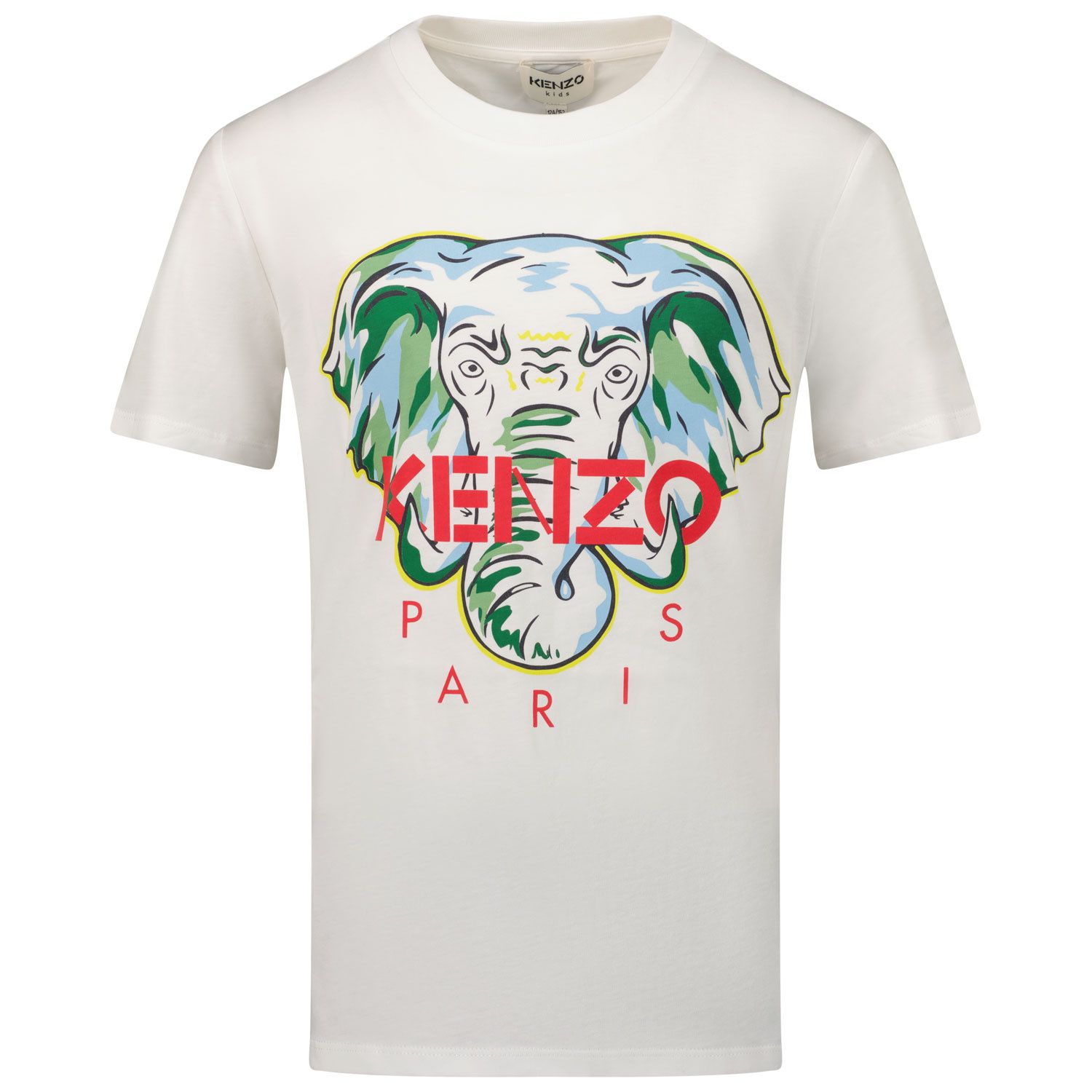Afbeelding van Kenzo K25637 kinder t-shirt off white