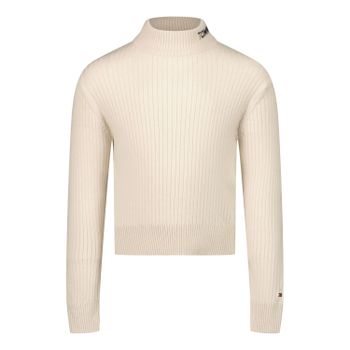 Tommy Hilfiger KG0KG06336B Babypullover Creme Bild von Tommy Hilfiger KG0KG06336B Babypullover Creme