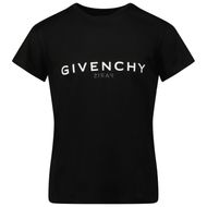 Afbeelding van Givenchy H15244 kinder t-shirt zwart