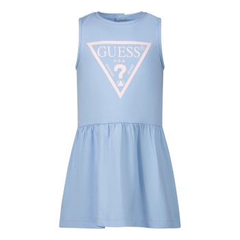 Guess A01K15 babyjurkje licht blauw Afbeelding van Guess A01K15 babyjurkje licht blauw