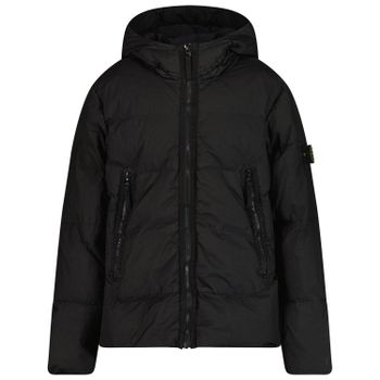 Stone Island 771640433 kinderjas zwart Afbeelding van Stone Island 771640433 kinderjas zwart