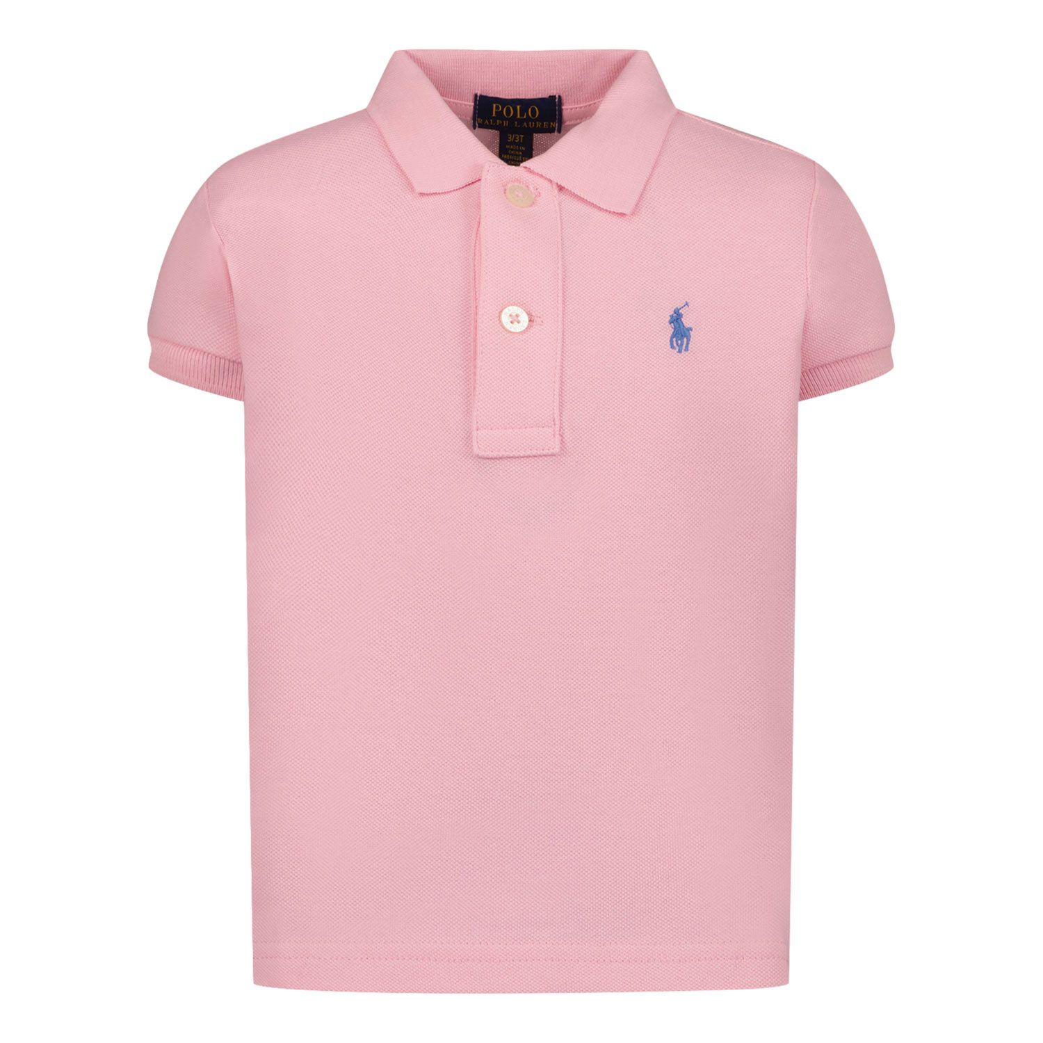 Picture of Ralph Lauren 811484 kids polo shirt pink