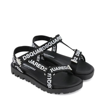 Dsquared2 63506 kindersandalen zwart/wit Afbeelding van Dsquared2 63506 kindersandalen zwart/wit