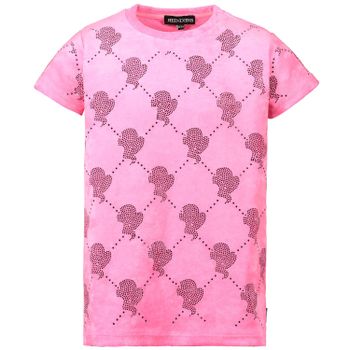 Reinders G2078 kinder t-shirt fluor roze Afbeelding van Reinders G2078 kinder t-shirt fluor roze