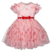Picture of MonnaLisa 319912 baby dress light pink