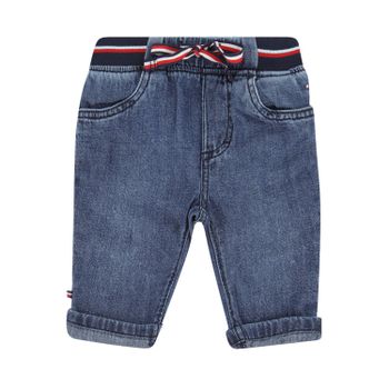 Tommy Hilfiger KN0KN01103 babybroekje jeans Afbeelding van Tommy Hilfiger KN0KN01103 babybroekje jeans