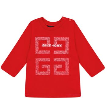Givenchy H05228 Baby-T-Shirt Rot Bild von Givenchy H05228 Baby-T-Shirt Rot