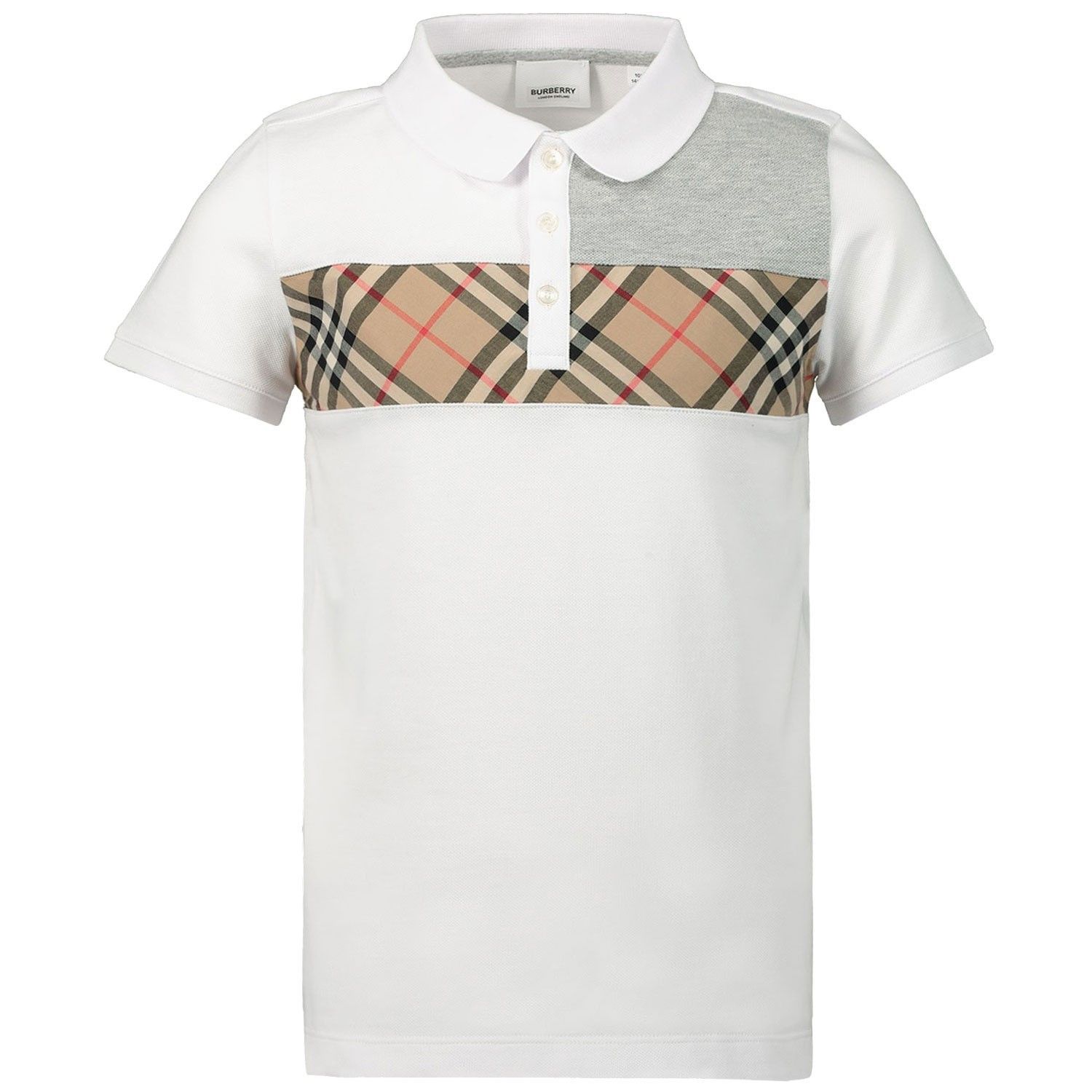 Burberry 8010022 Boys White at Coccinelle