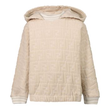 Bild von Fendi BUH031 Babypullover Hellbeige