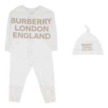 Burberry 8030586 boxpakje wit Afbeelding van Burberry 8030586 boxpakje wit