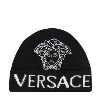 Versace YD000347 kindermuts zwart Afbeelding van Versace YD000347 kindermuts zwart