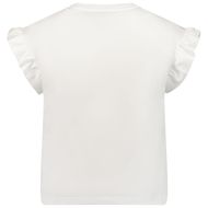 Afbeelding van Moschino HDM048 kinder t-shirt wit