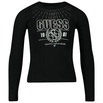 Guess K94I29 kinder t-shirt zwart Afbeelding van Guess K94I29 kinder t-shirt zwart