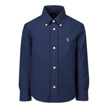 Ralph Lauren 785648 kinder overhemd navy Afbeelding van Ralph Lauren 785648 kinder overhemd navy