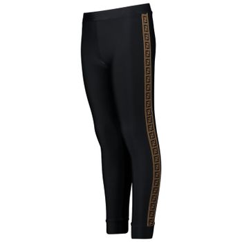 Fendi JFF179 kinder legging zwart Afbeelding van Fendi JFF179 kinder legging zwart
