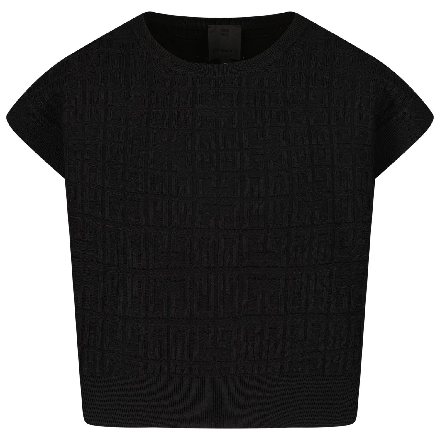Afbeelding van Givenchy H15283 kinder t-shirt zwart