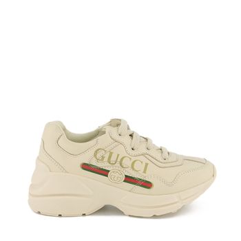 Gucci 579317 kindersneakers off white Afbeelding van Gucci 579317 kindersneakers off white